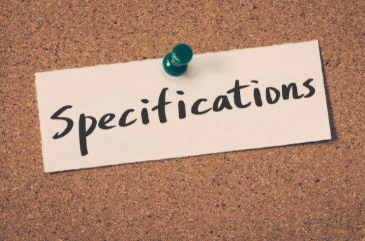 Picture for category Product Specifications