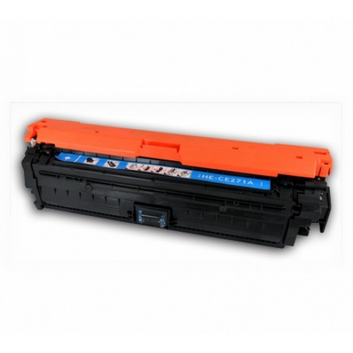 Picture of Expression compatible CE271A (HP 650A) Cyan Toner Cartridge (15000 Yield)