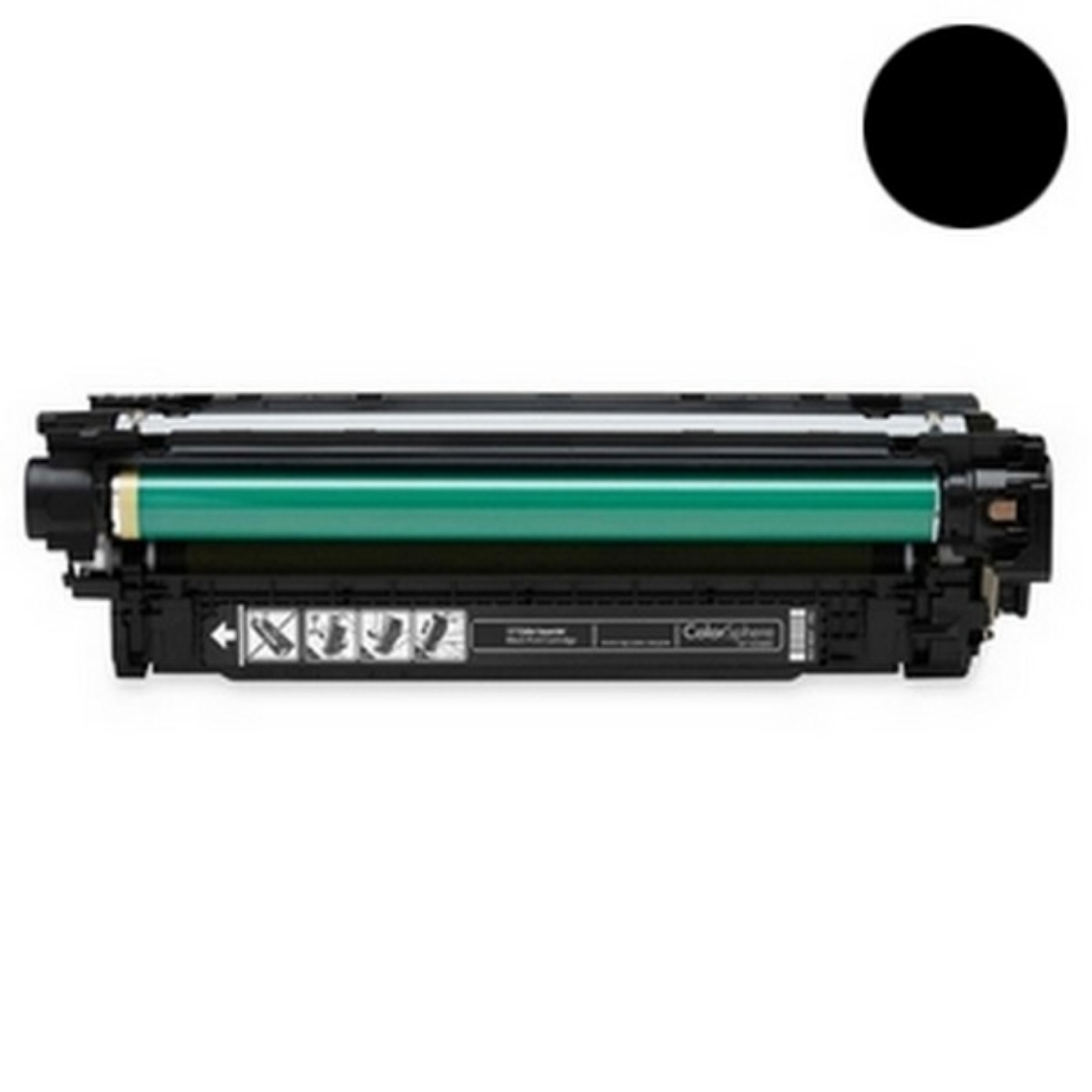 Picture of Expression compatible CE400A (HP 507A) Black Toner Cartridge (5500 Yield)
