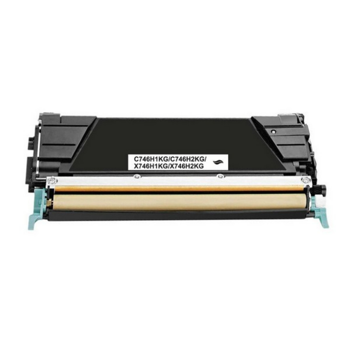 Picture of Lexmark C746H1KG High Yield Black Toner (12000 Yield)